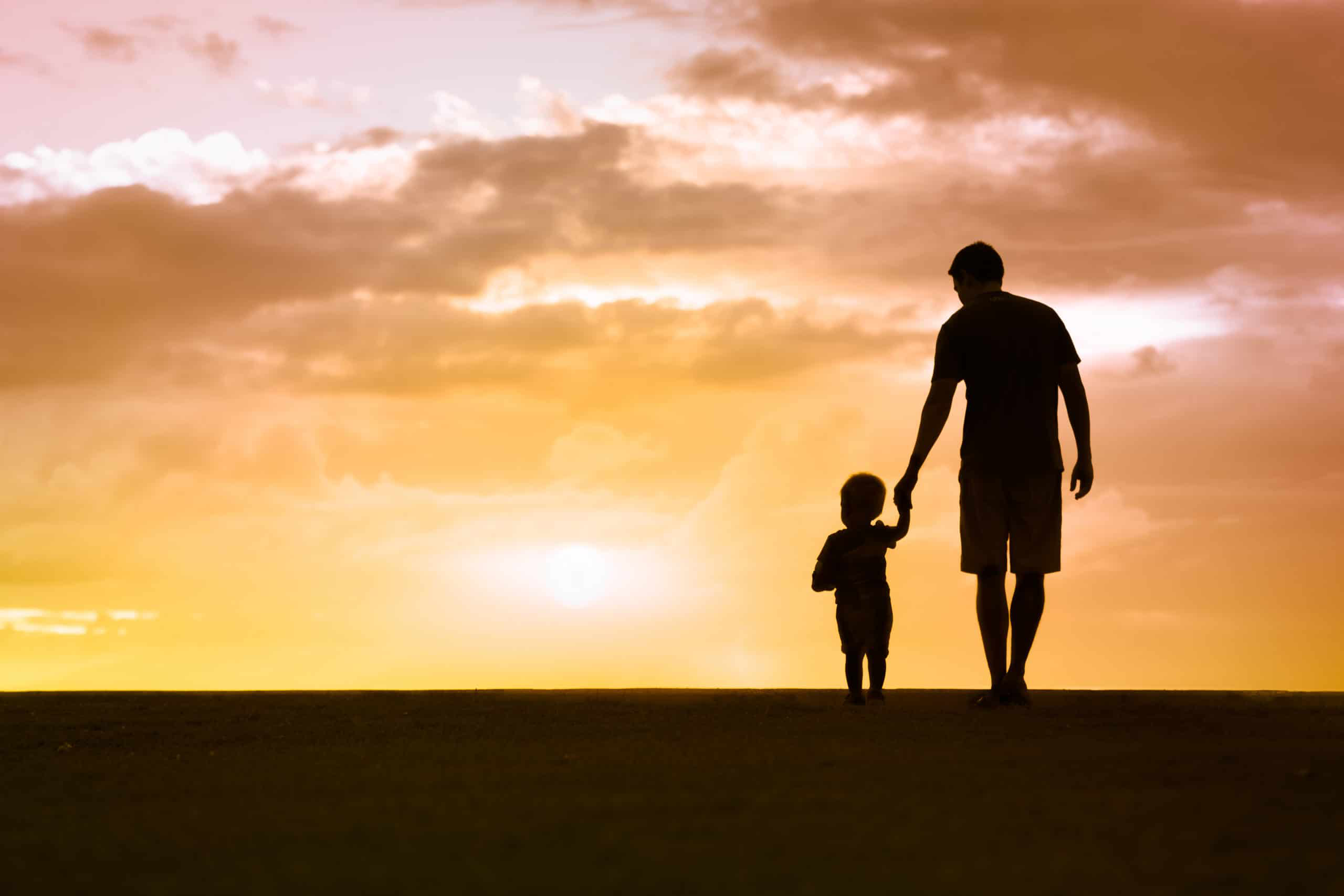 Diverse group of fathers supporting each other